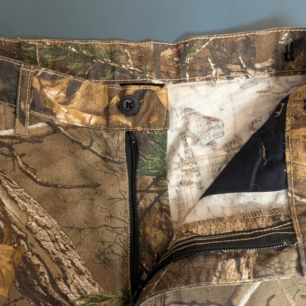 Scent Blocker Hunting Pants Youth M Brown Realtree Xtra Camo Adjustable Waist